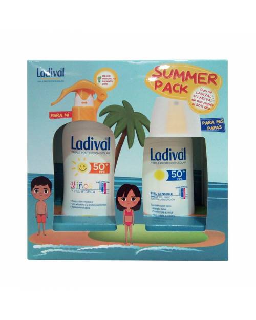 Ladival Summer Pack Niños Spray 200ml + Pieles sensibles Spray