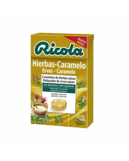 Ricola Hierbas - Caramelo Sin Azúcar 50g