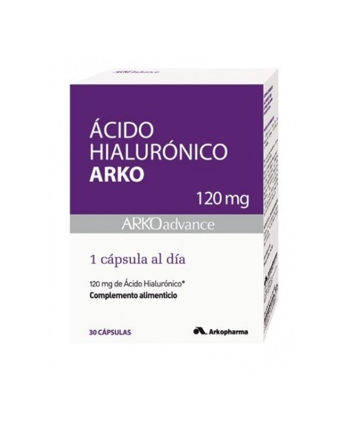 Arko Ácido Hialurónico 120mg 30cáps