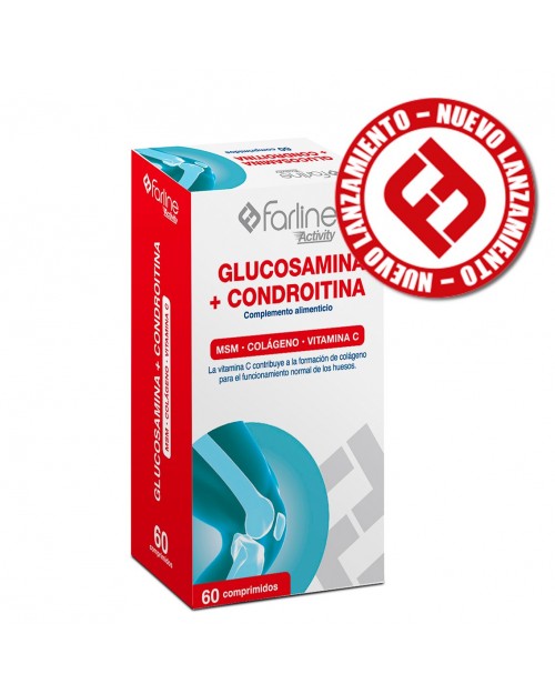 Farline Glucosamina + Condroitina  60 Comprimidos
