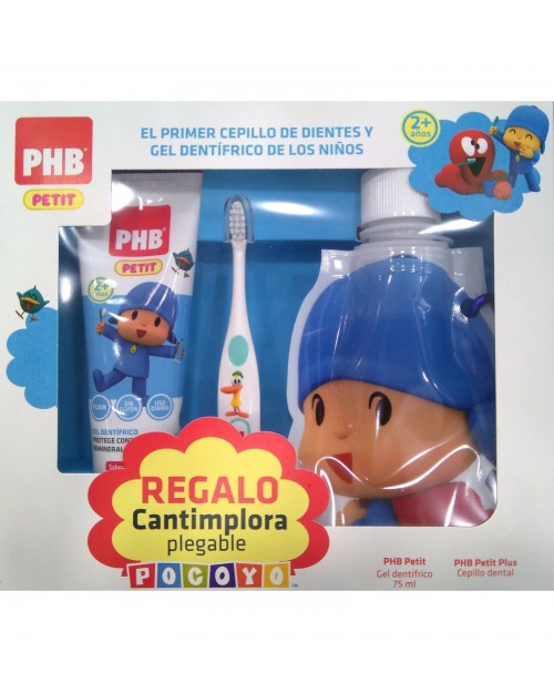 PHB Pack Petit Gel Dentífrico + Cepillo + Regalo Pocoyo