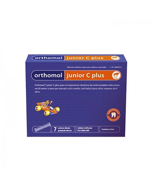 Orthomol Junior C Plus 7 Sobres Granulado