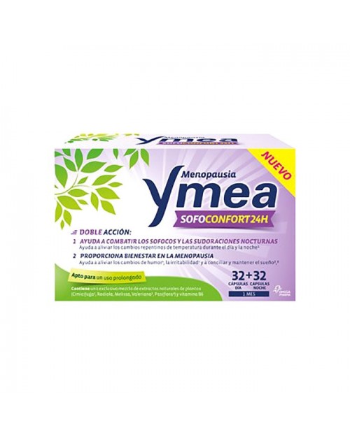 Omega Pharma Ymea Menopausia Sofoconfort 24h 64 Caps
