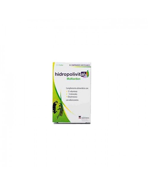 Hidropolivital Multiaction 30 comprimidos masticables