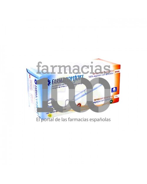 Farmaconfort Tampon 100% algodón Super Plus 14uds