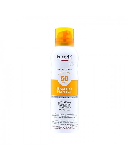 Eucerin Spray Transparente Dry Touch SPF50 200ml