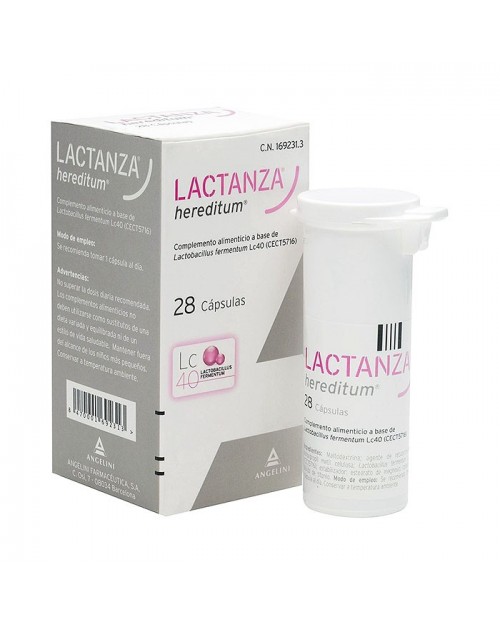 Lactanza Hereditum Complemento Alimenticio LC40 28 Caps