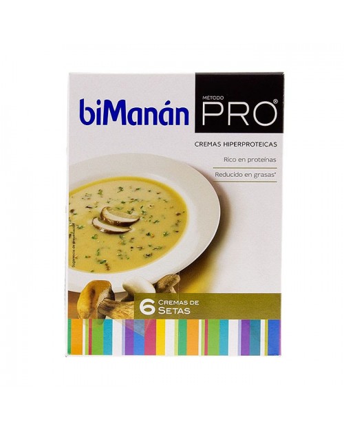biManán® Pro crema setas 6 sobres