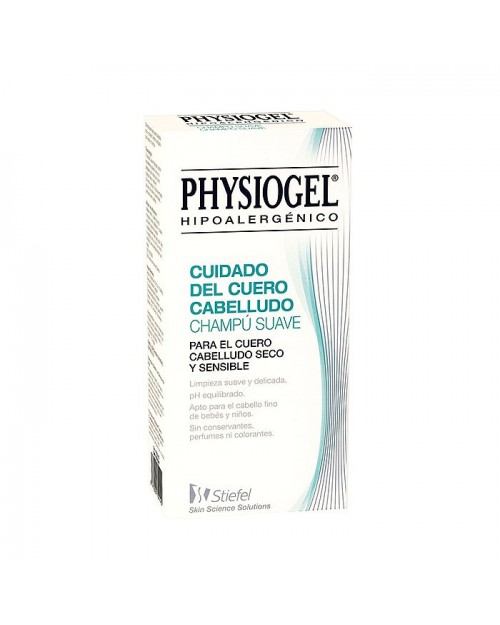 Physio gel champú suave cuero cabelludo seco sensible 250ml
