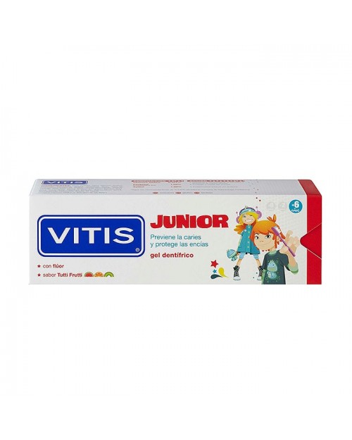 pasta de dientes vitis junior 75ml