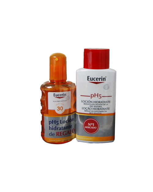 Eucerin Aceite Solar SPF30 + Loción hidratante 200ml